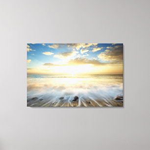 Golden Sunrise Canvas Print