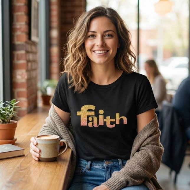 Golden Sunrise Faith T-Shirt (Creator Uploaded)