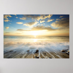 Golden Sunrise Poster