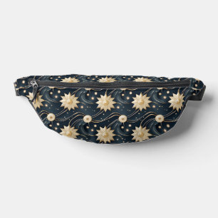 Golden Suns and Celestial Waves Bum Bags