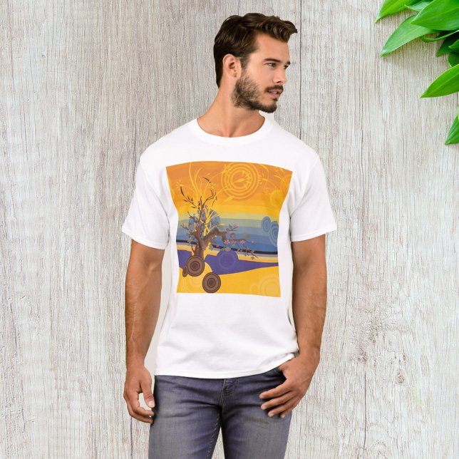 Golden Sunset Art T-Shirt (Creator Uploaded)