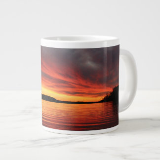 Golden Sunset Large Coffee Mug