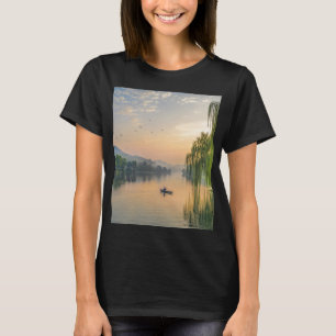 Golden Sunset River Journey T-Shirt