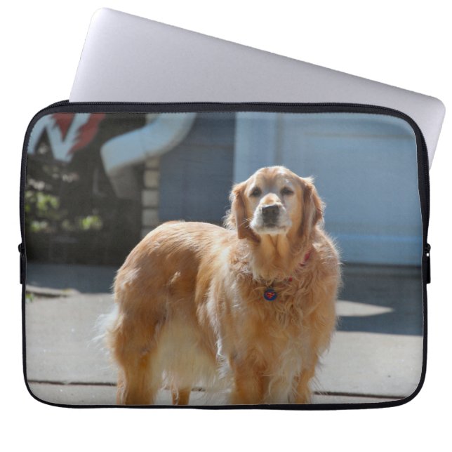 Golden Sunshine Laptop Sleeve (Front)