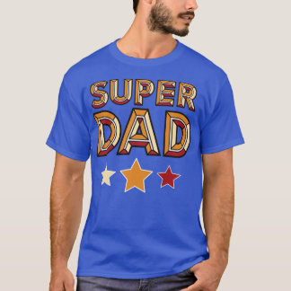 Golden Super Dad T-Shirt