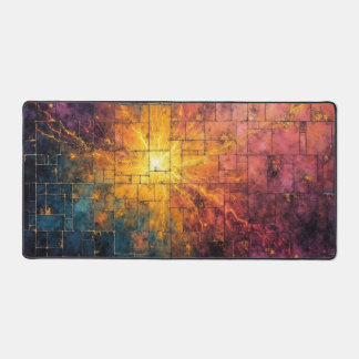 Golden SuperNova Desk Mat