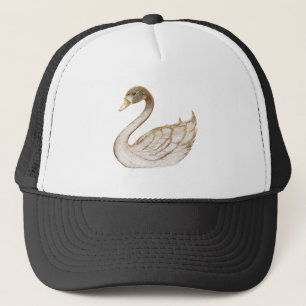 Golden Swan Trucker Hat