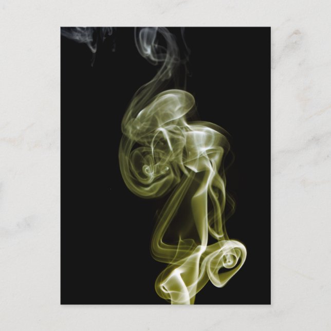 Golden Swirl Postcard (Front)