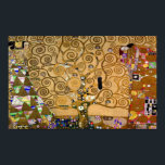 Golden Swirling Tree of Life Art Deco Symbolic  Poster<br><div class="desc">Bring a touch of timeless symbolism and artistic brilliance to your space with this poster print of Gustav Klimt’s The Tree of Life. This celebrated masterpiece is renowned for its swirling, golden branches that twist and spiral across a luminous backdrop, creating a mesmerising tapestry of colour and pattern. The tree’s...</div>