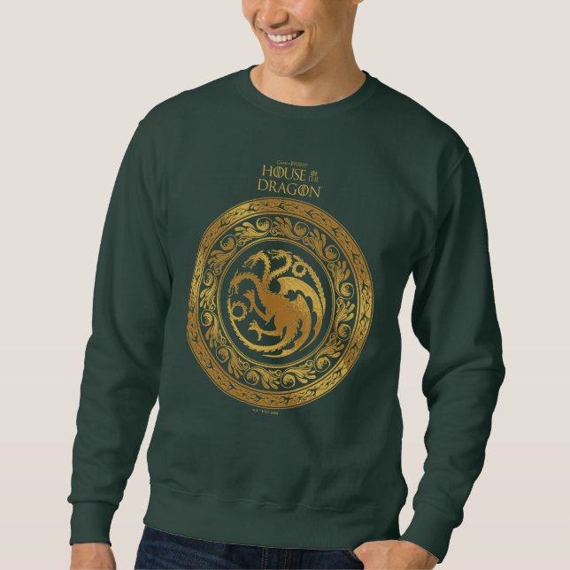 Golden Targaryen Crest Sweatshirt (Front)