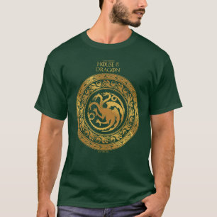 Golden Targaryen Crest T-Shirt