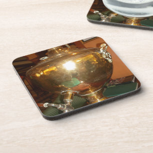 Golden tea Pot Coaster