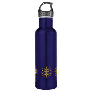 Golden teardrops 710 ml water bottle