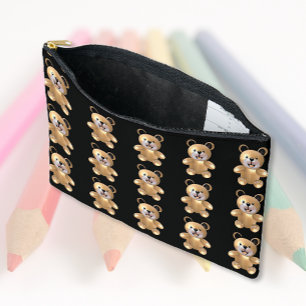 Golden Teddy Bears Accessory Pouch