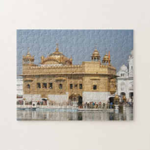 Golden Temple Harmandir Sahib Amritsar North India Jigsaw Puzzle