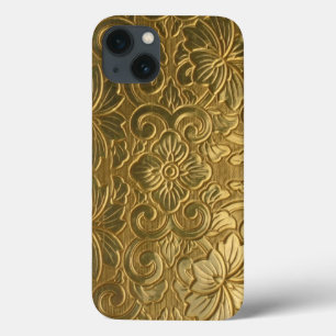 Golden Texture iPhone 13 Case