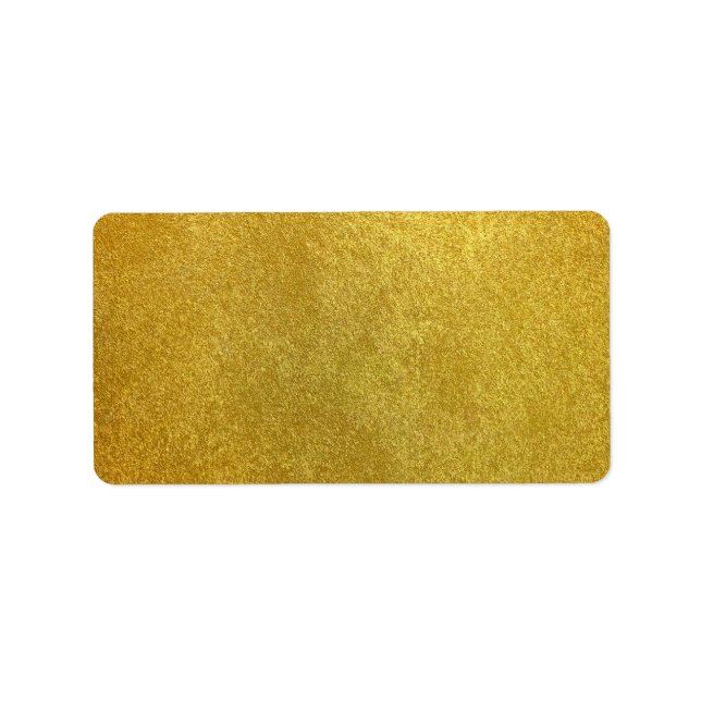 Golden texture, Vintage gold, antique Label (Front)