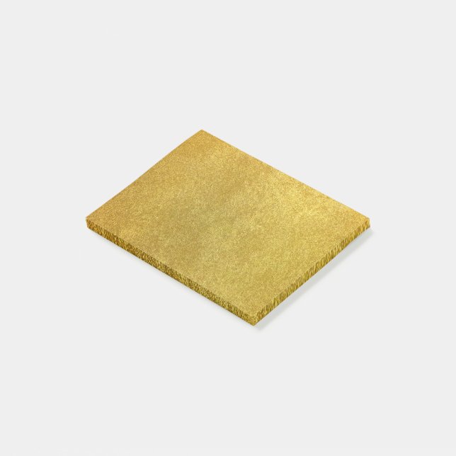 Golden texture, Vintage gold, antique Post-it Notes (Angled)