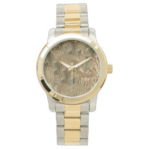 Golden Textures Watch