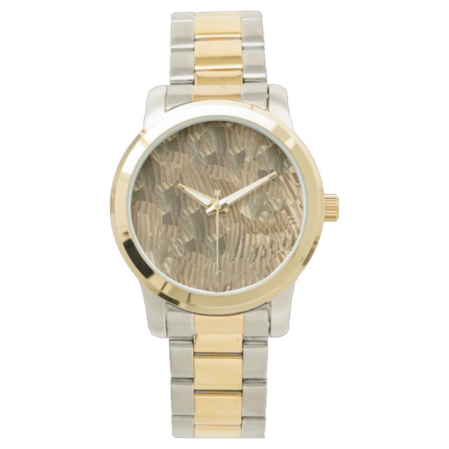 Golden Textures Watch (Front)