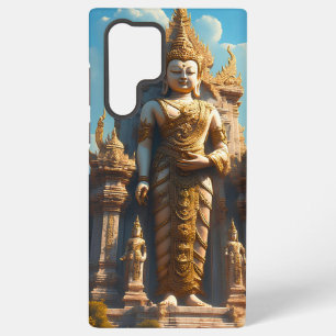 Golden Thai Temple Guardian Samsung Galaxy Case