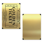 Golden Ticket Black & Gold Wedding