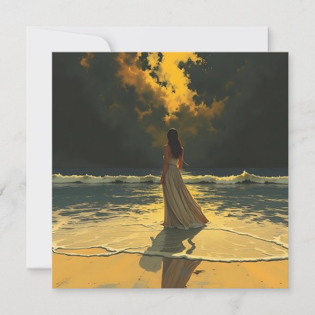 Golden Tide of Solitude | Celestial Tides   Card (Front)