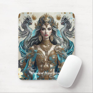 "Golden Tides Rise" Mouse Mat