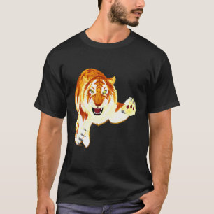 Golden Tiger Panthera Tigris Rare Big Cat T-Shirt