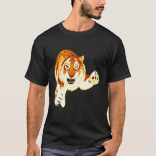 Golden Tiger Panthera Tigris Rare Big Cat T-Shirt