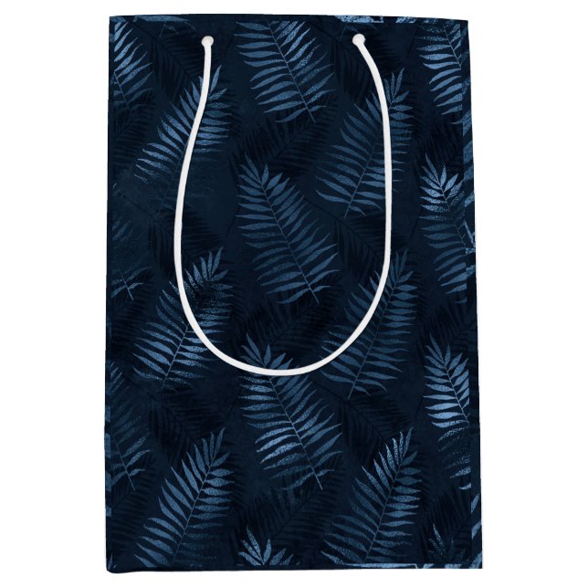 Golden Tiles With Emeralds Medium Gift Bag (Front)