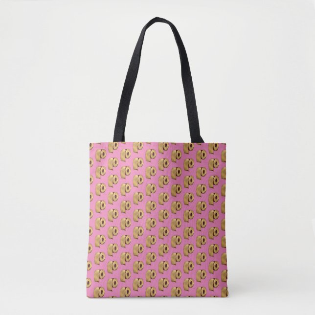 Golden Toilet Paper Tote Bag (Front)