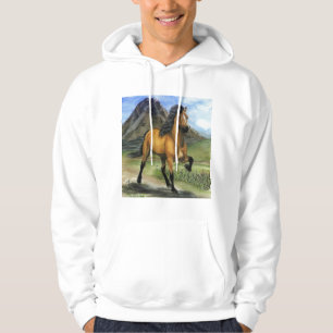 Golden Tolt Icelandic Horse Hoodie