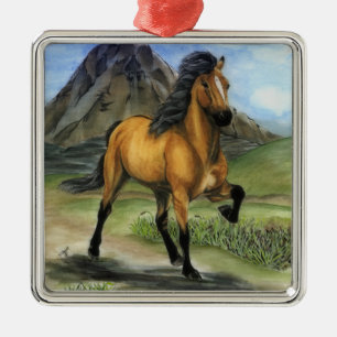 Golden Tolt Metal Tree Decoration