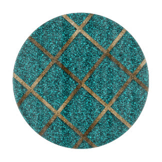 GOLDEN TOPAZ GEMSTONES CUTTING BOARD