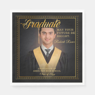 Golden touch Brighten your future. Napkin