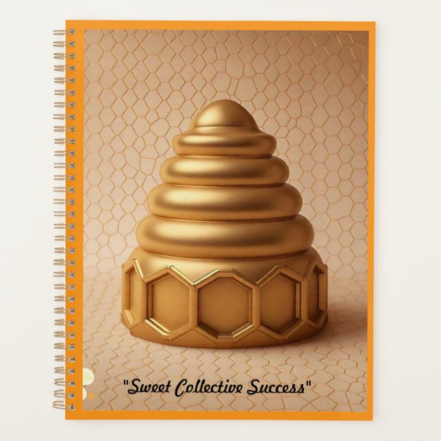 "Golden Touch Nature" Planner (Front)