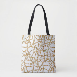 Golden touch tote bag