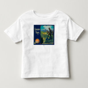 Golden Trail Orange Label #2Success, CA Toddler T-Shirt