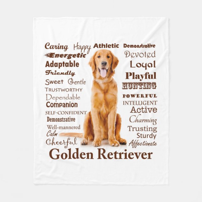 Golden Traits Fleece Blanket (Front)