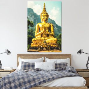 Golden Tranquillity Canvas Print