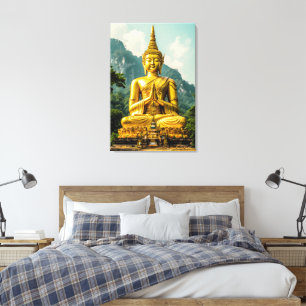 Golden Tranquillity Canvas Print