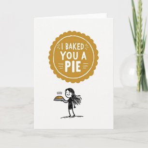 Golden Treat Birthday Card
