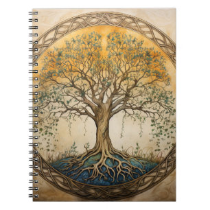 Golden Tree of Life Notebook