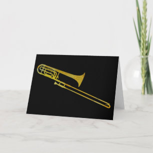 Golden Trombone Card