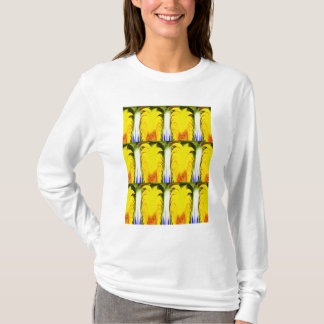 Golden tropics holidays Xmas festive yellow T-Shirt