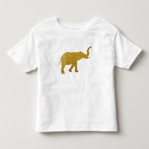 Golden Trumpeting Elephant Toddler T-Shirt