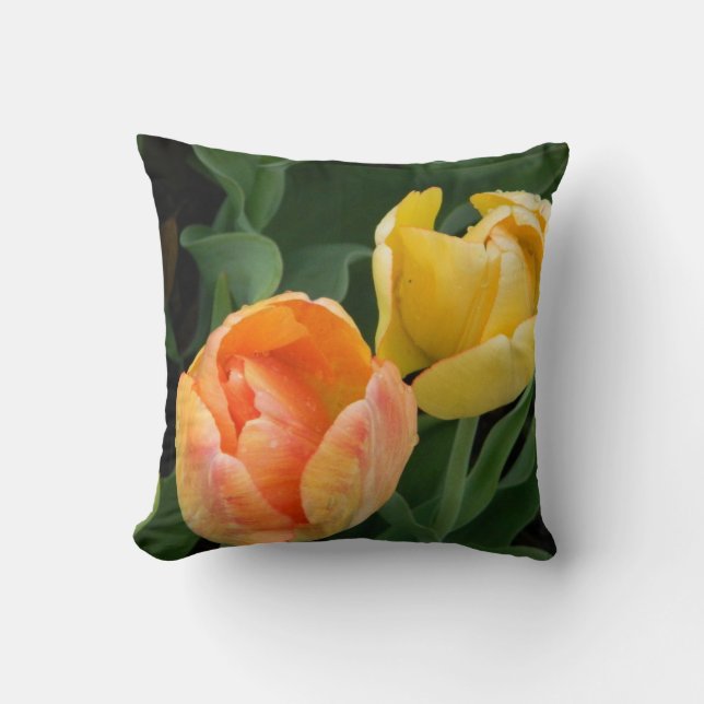 Golden Tulip Pillow (Front)