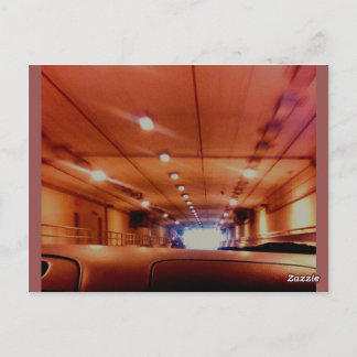 GOLDEN TUNNEL POSTCARD