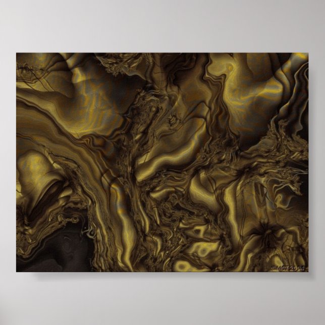 Golden Turbulence Poster (Front)